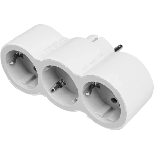 Разветвитель Legrand 3 розетки с заземлением 16 А цвет белый