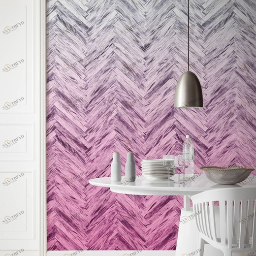 6000A-VD4-Herringbone-Pink Фотообои Komar Infinity 2.5х4 м 6000AVD4HERRINGBONEPINK