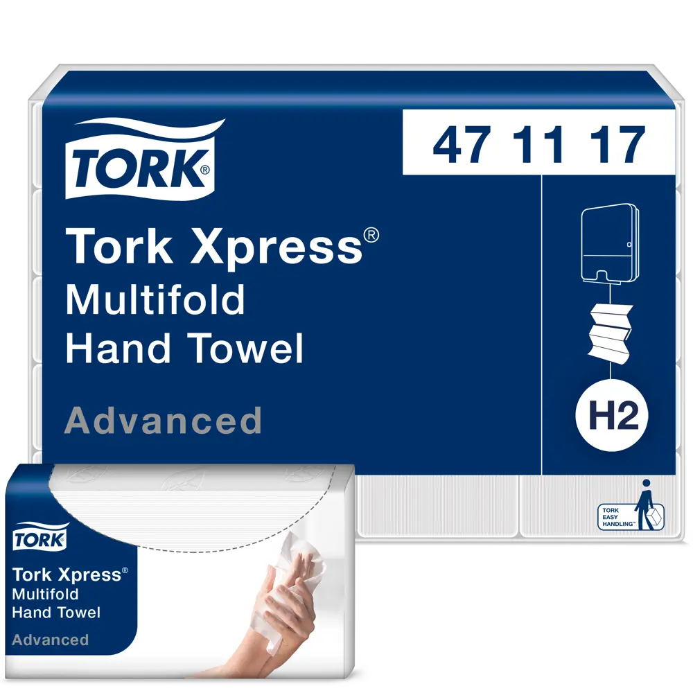 Бумажные полотенца Tork Multifold одноразовые 190 шт STLM-2200547