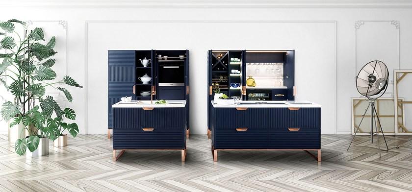 TM Italia Cucine Кухня с островом с ручками Miuccia sun-id-1400584 - Вид №4