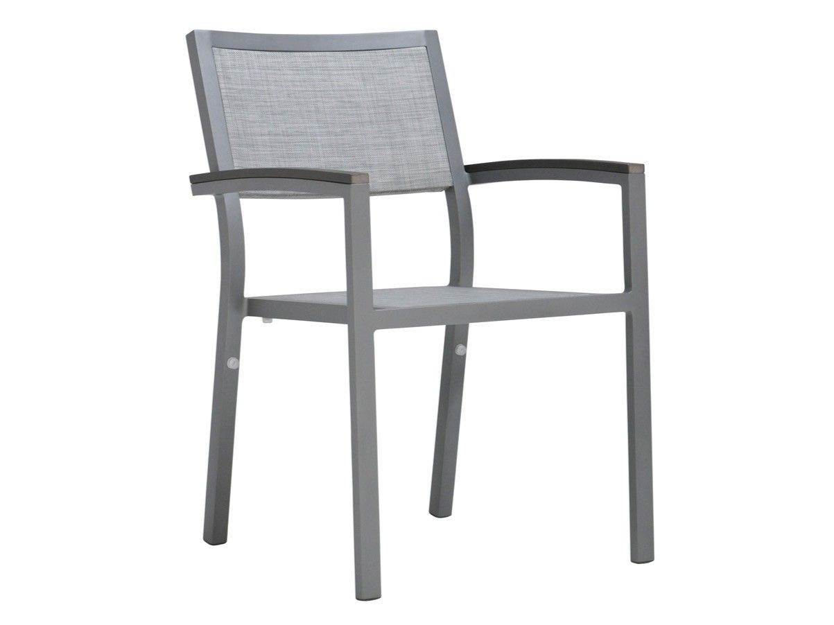 Штабелируемый садовый стул с подлокотниками JANUS et Cie Duo ARCH-00100445