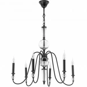 Подвесная люстра Lightstar Ragno 732067 LIGHTSTAR ДИЗАЙНЕРСКИЕ, RAGNO 187772 Черный