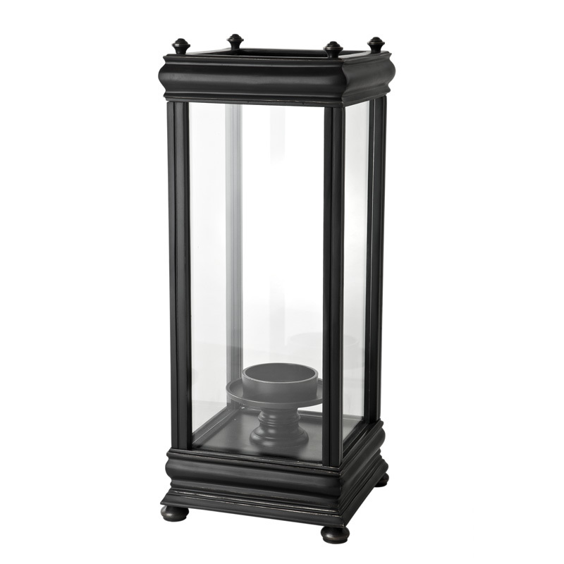 Подсвечник-фонарь металлический черный Prince Charles от Eichholtz EICHHOLTZ EICHHOLTZ 060271 Черный  - Вид №6