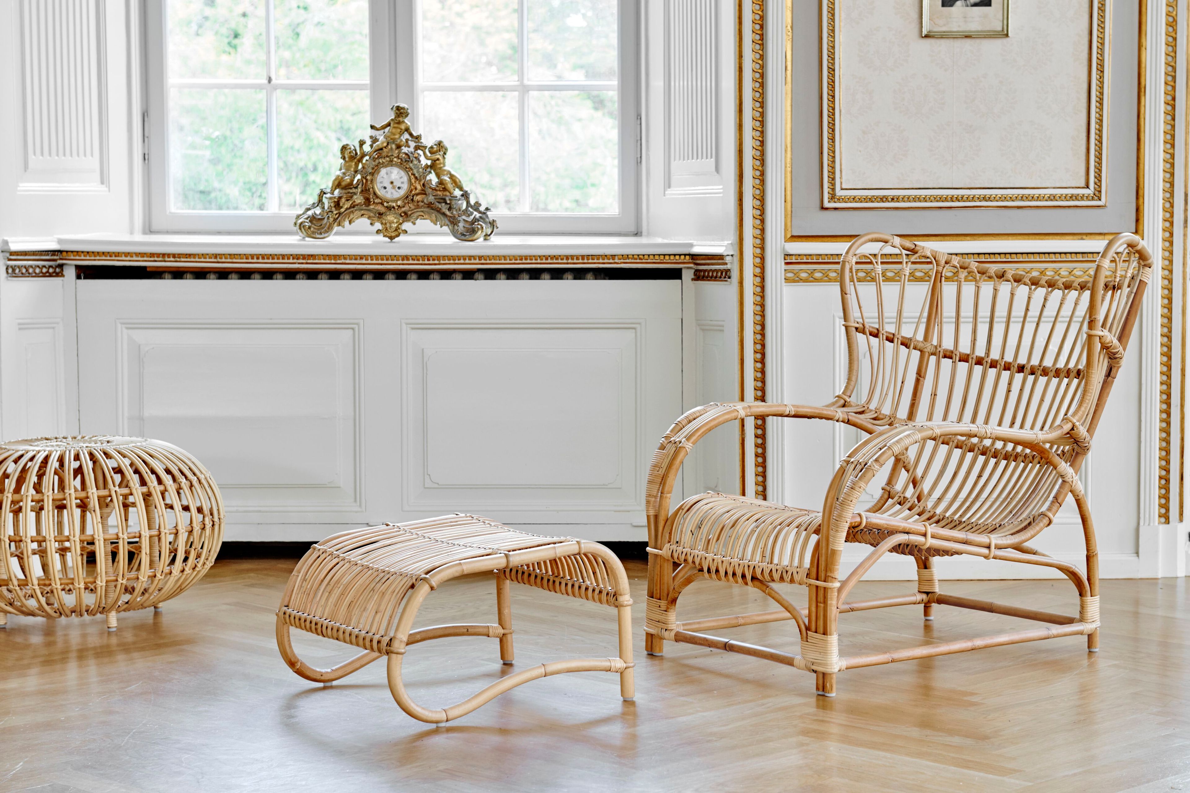 Подставка для ног из ротанга Sika Design ICONS ARCH-00148001 - Вид №1