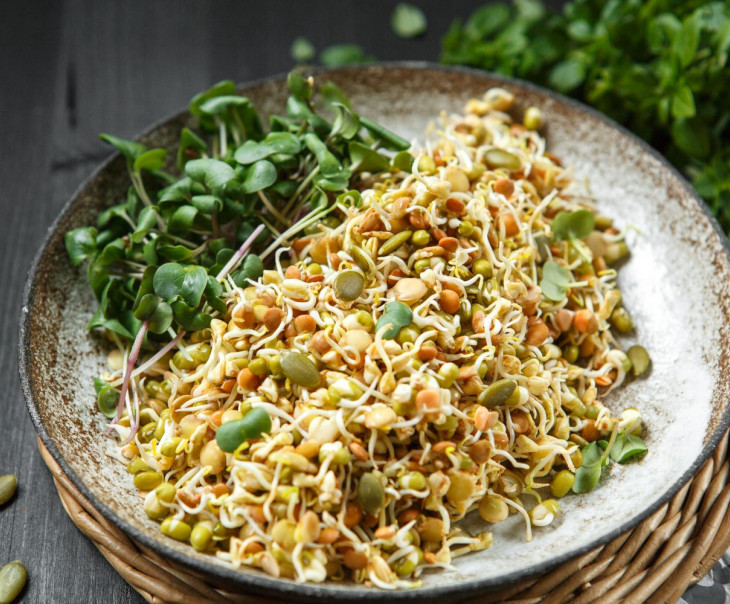 9718 Микс из проростков "Богатырь" Вкусляндия 