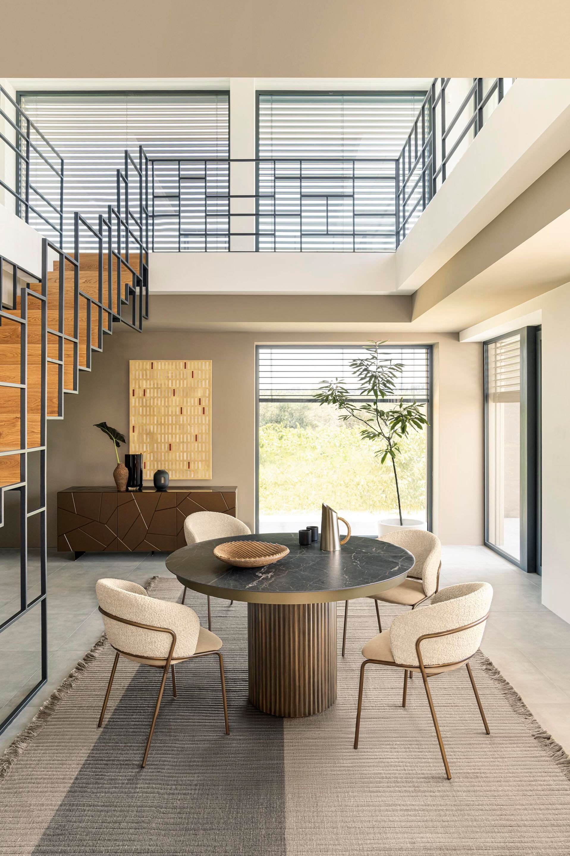 Мягкий стул из ткани RIFLESSI VELA ARCH-00113141 - Вид №2