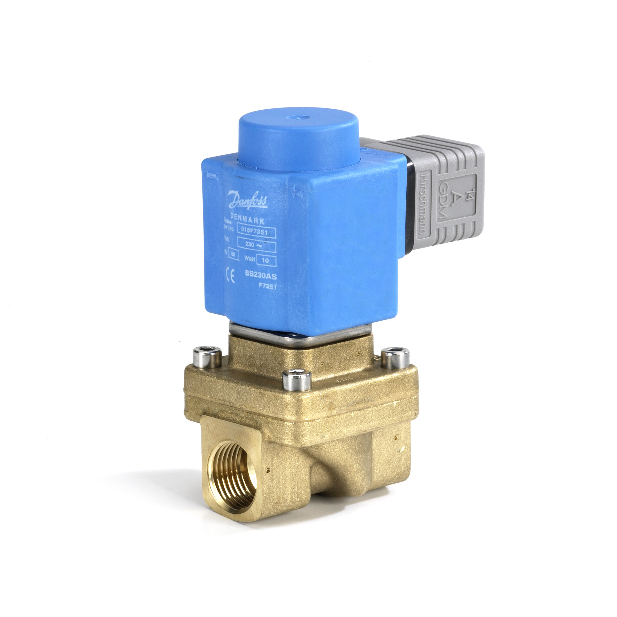 Danfoss EV250B — двухходовые электромагнитные клапаны с принудительным подъемом Клапан электромагнитный EV250B 032U5356  - Вид №22