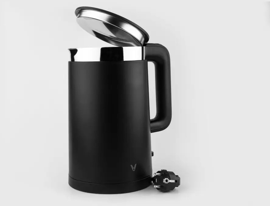 90640703 Электрический чайник Viomi Electric kettle 1.5 л нержавеющая сталь 304 цвет черный STLM-0870360