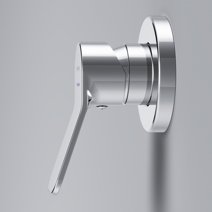 F85A65000 cмеситель д/душа монтируемый в стену хром шт. AM.PM X-Joy  - Вид №4