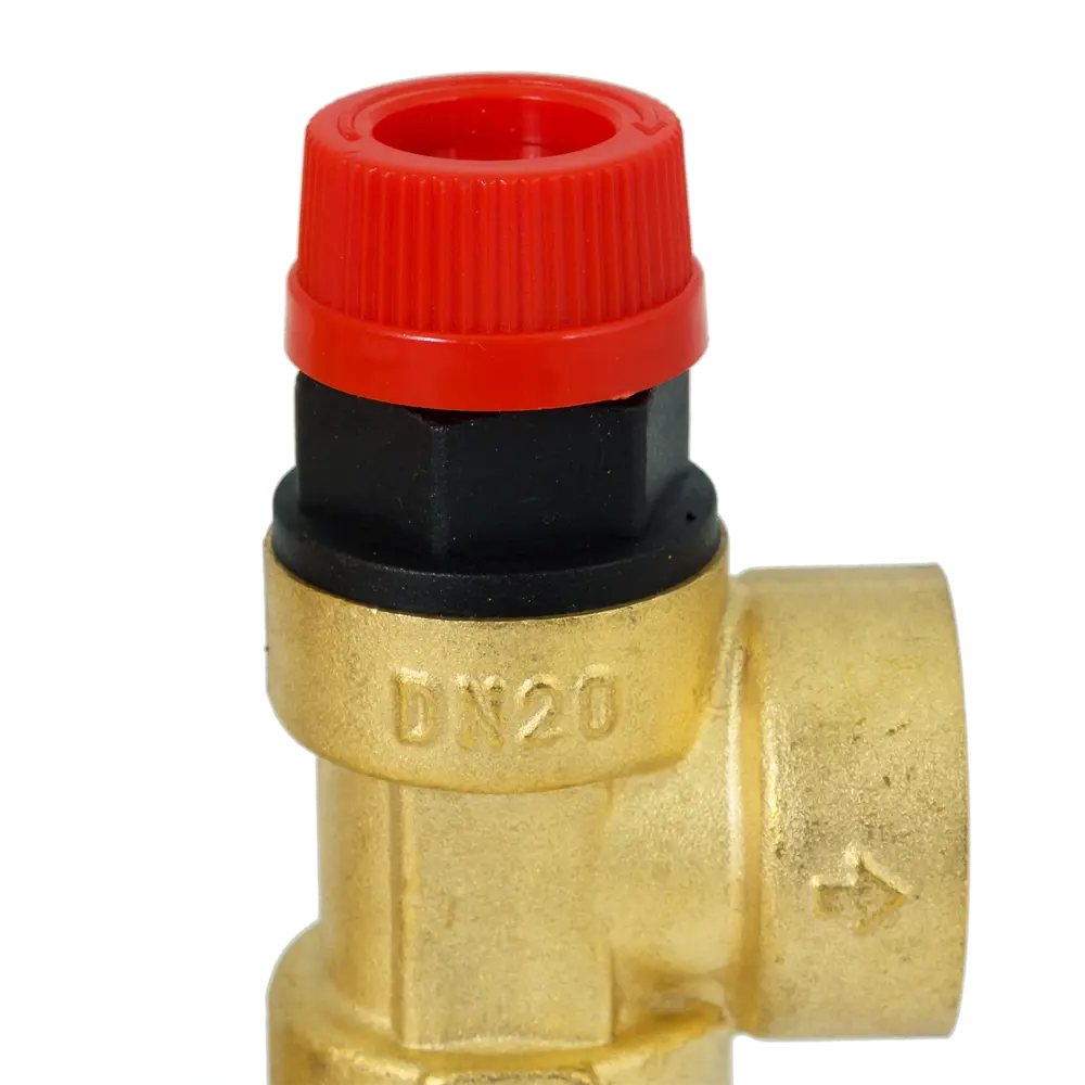 Группа безопасности Heizen 1" с сбросником 3/4" на 6 атм латунь CW617N STLM-2042220 - Вид №1