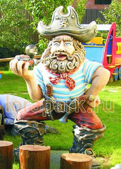 2766 ПИРАТ, скульптура бетонная LAB.Space 