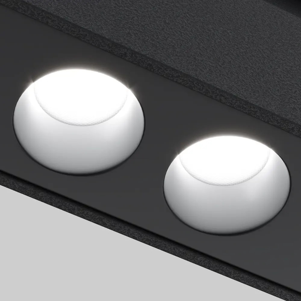 Трековый светильник линейный Voltega Points Twist светодиодный 18 Вт магнитный цвет черный регулируемый белый свет STLM-2173927 - Вид №1