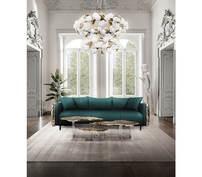 0-191 Зеленый диван Imperfectio Boca Do Lobo  - Вид №17