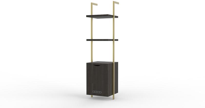 Mobilspazio Полка с креплением от пола к потолку для гостиниц Urban sun-id-1466484 - Вид №60