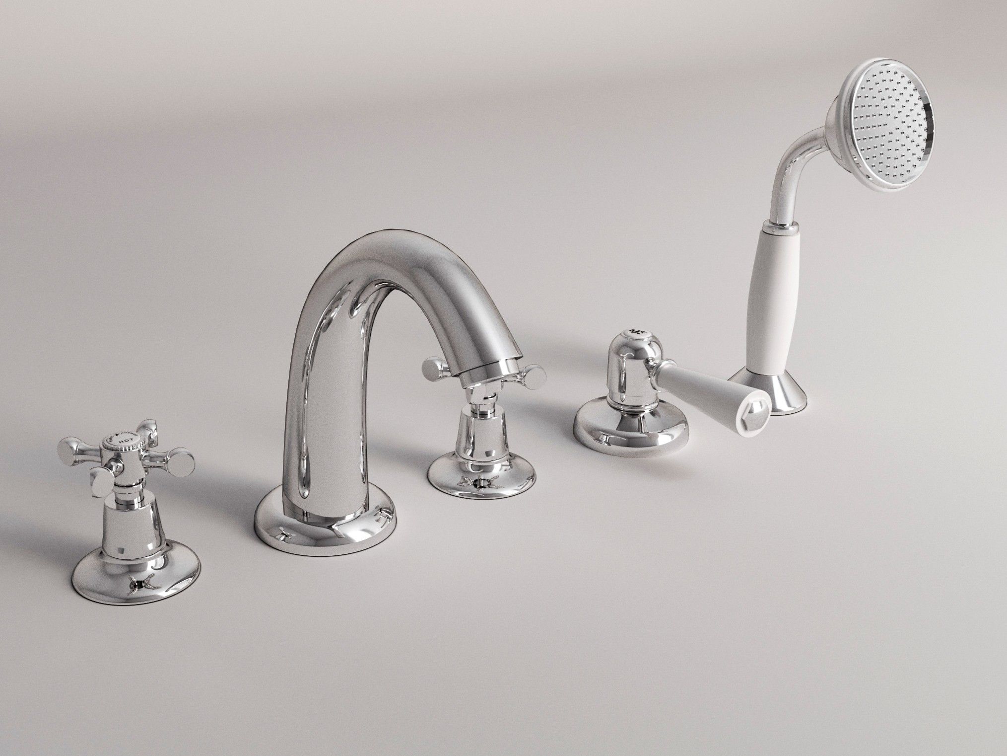 Набор ванн с 5 отверстиями с отдельными розетками Park Avenue Hopkins ARCH-00084724 - Вид №1