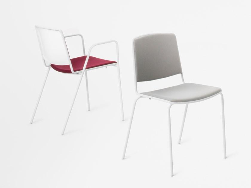 Mara Стул полипропиленовый с подлокотниками  5050  - Вид №1