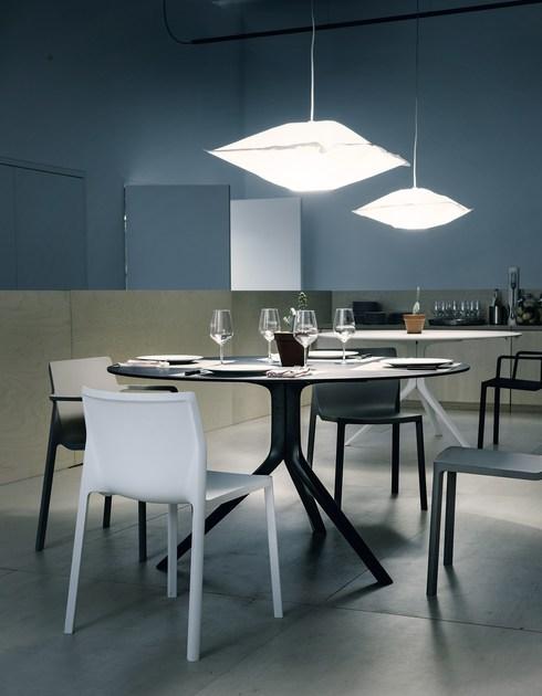 Kristalia Стул из полипропилена штабелируемый с подлокотниками sun-id-1396482 - Вид №11