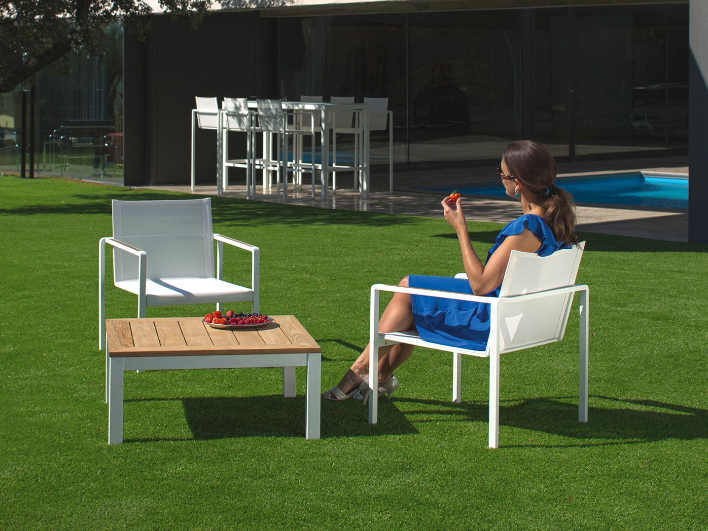 Садовое кресло Batyline® с подлокотниками Royal Botania Alura ARCH-00089769 - Вид №2