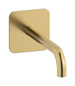Настенный излив WE ARE IB rx320os_22 Brushed Gold Reflex