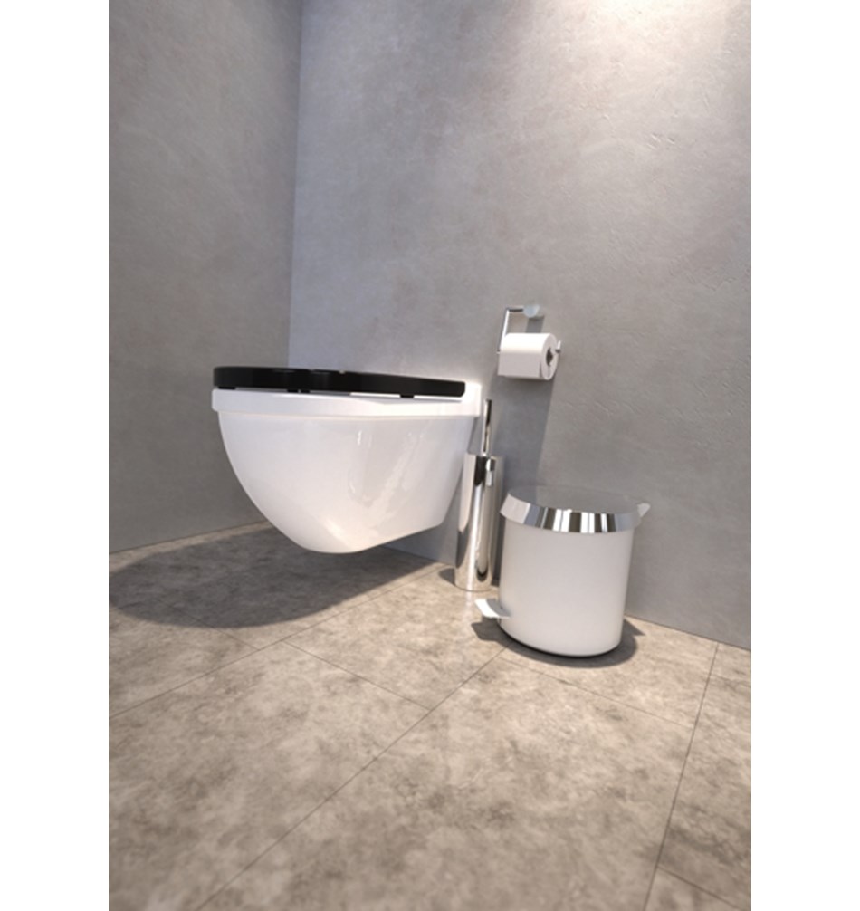 FROST Держатель туалетной бумаги 1 » полированный Нержавеющая сталь Полированный O1909  - Вид №6