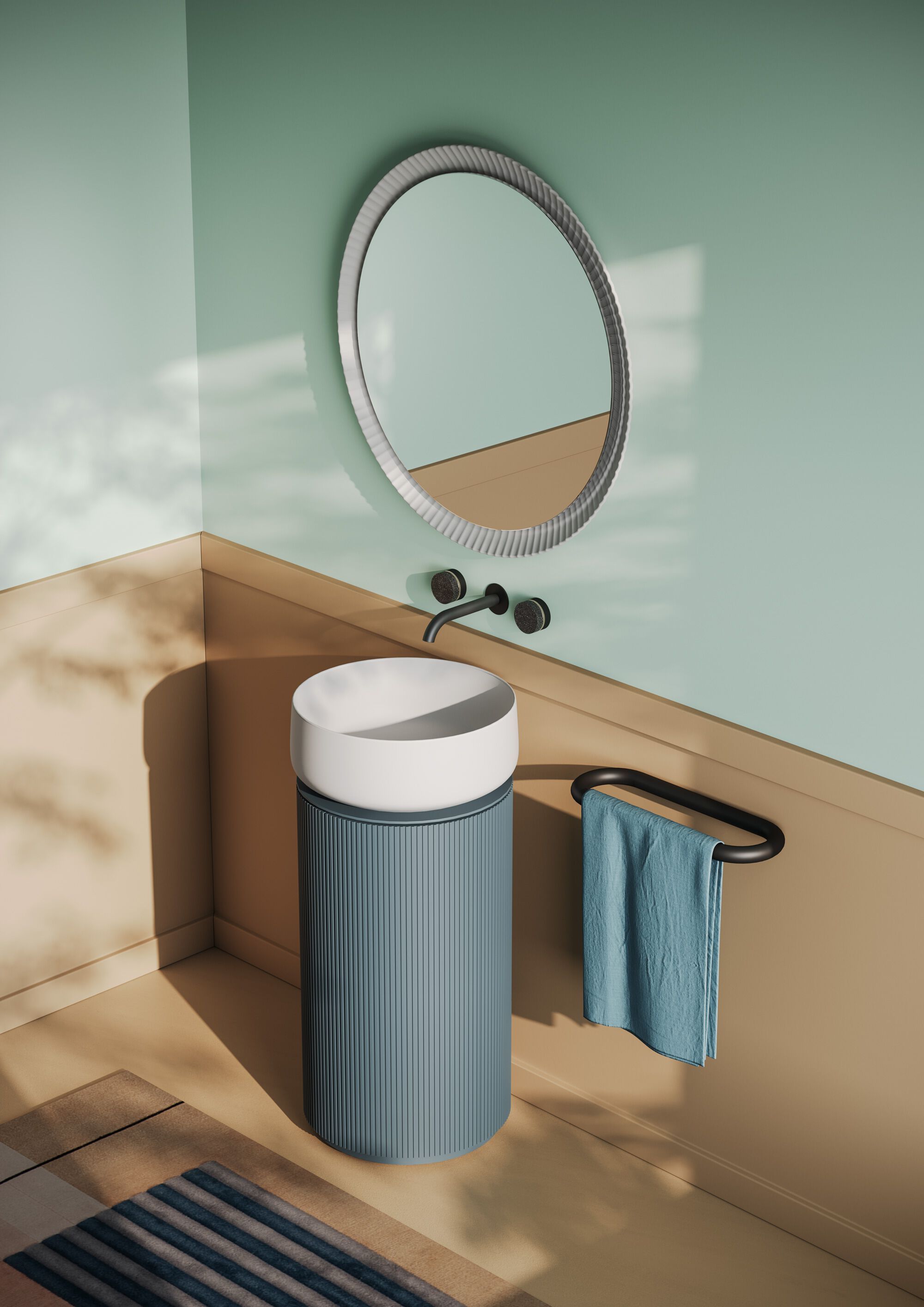 Деревянный напольный умывальник с дверцами ArtCeram OPERA ARCH-00038683 - Вид №4