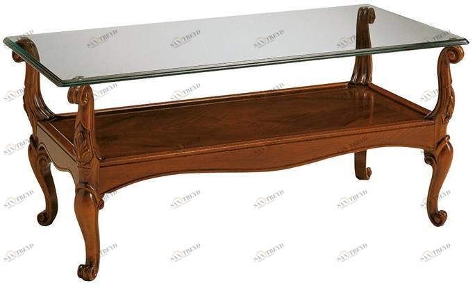 VOLPI Прямоугольный журнальный столик с вещевым ящиком Night & day 1162