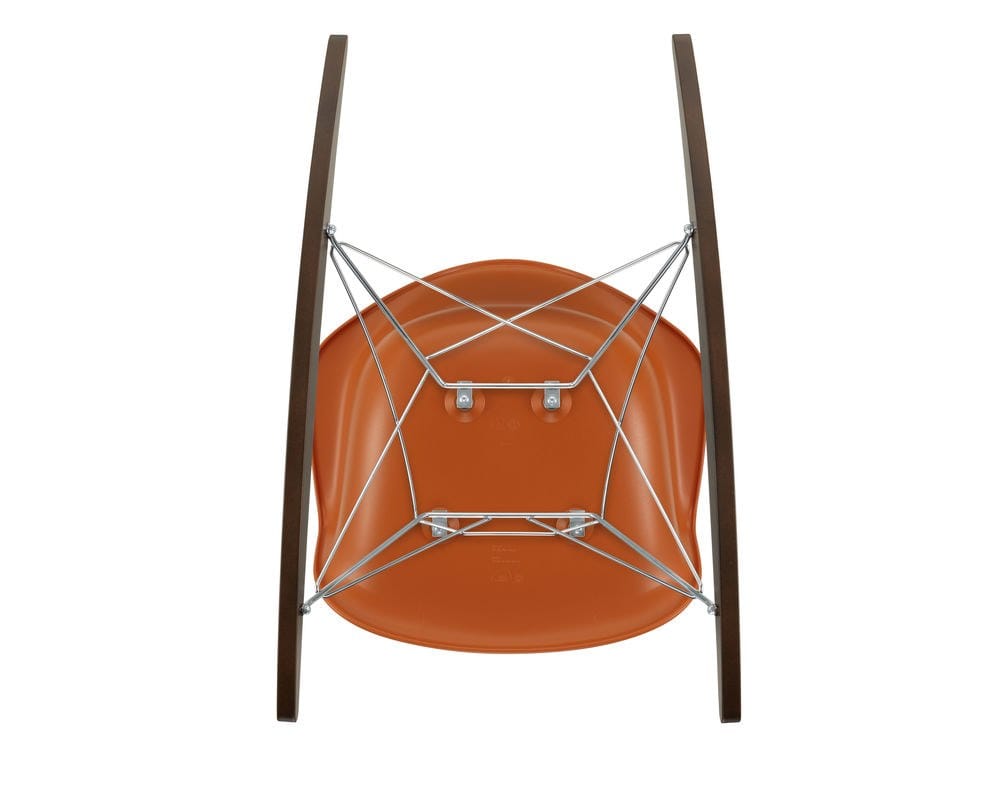 Мягкое тканевое кресло-качалка с подлокотниками VITRA Eames Plastic Chair ARCH-00023828 - Вид №190