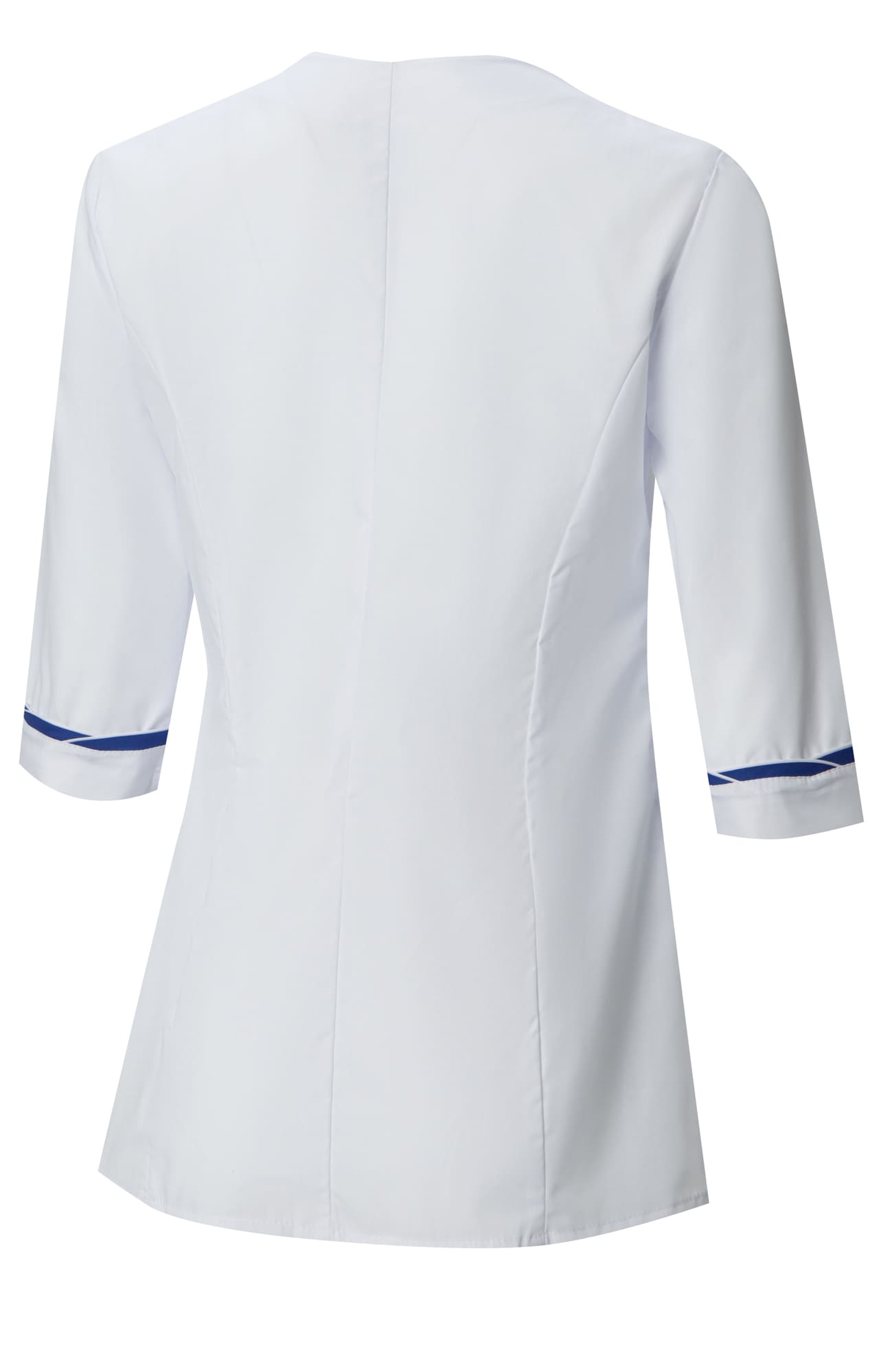 66126 Костюм "Ольга" белый с васильком  Медицинская одежда  размер 48/158-164 Спецодежда  - Вид №2