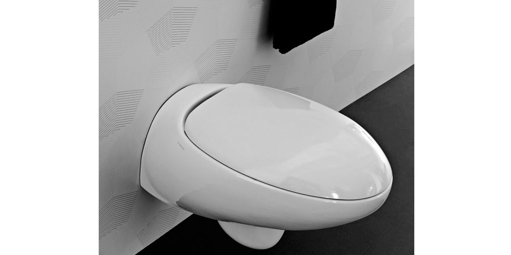 TAW10 Подвесной унитаз настенный Белый Ceramica Hidra TAO Италия - Вид №1