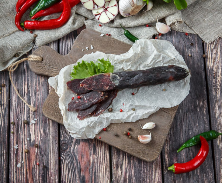 4709 Казы сыровяленый "Халяль" Вкусляндия 