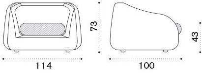 Ethimo Садовое кресло из ethimo etwick® с подлокотниками Phorma Phpo2100 - Вид №7