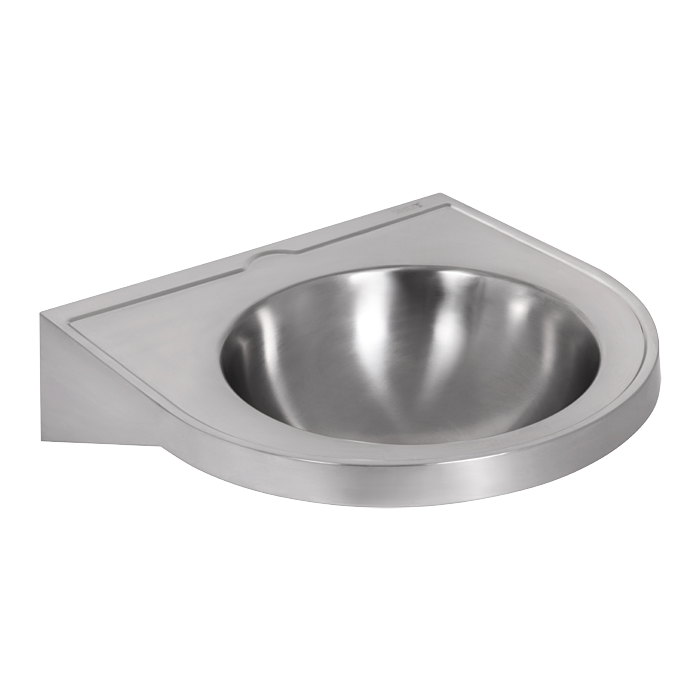 93470 Нержавеющий подвесной умывальник для инвалидов SANELA 