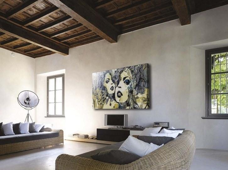 MOMENTI Авторский художественный принт Crazy home paintings Gi-015 - Вид №1