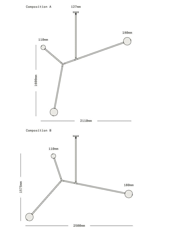 Латунный светодиодный подвесной светильник SkLO ANGLE 2.0 ARCH-00031651 - Вид №10