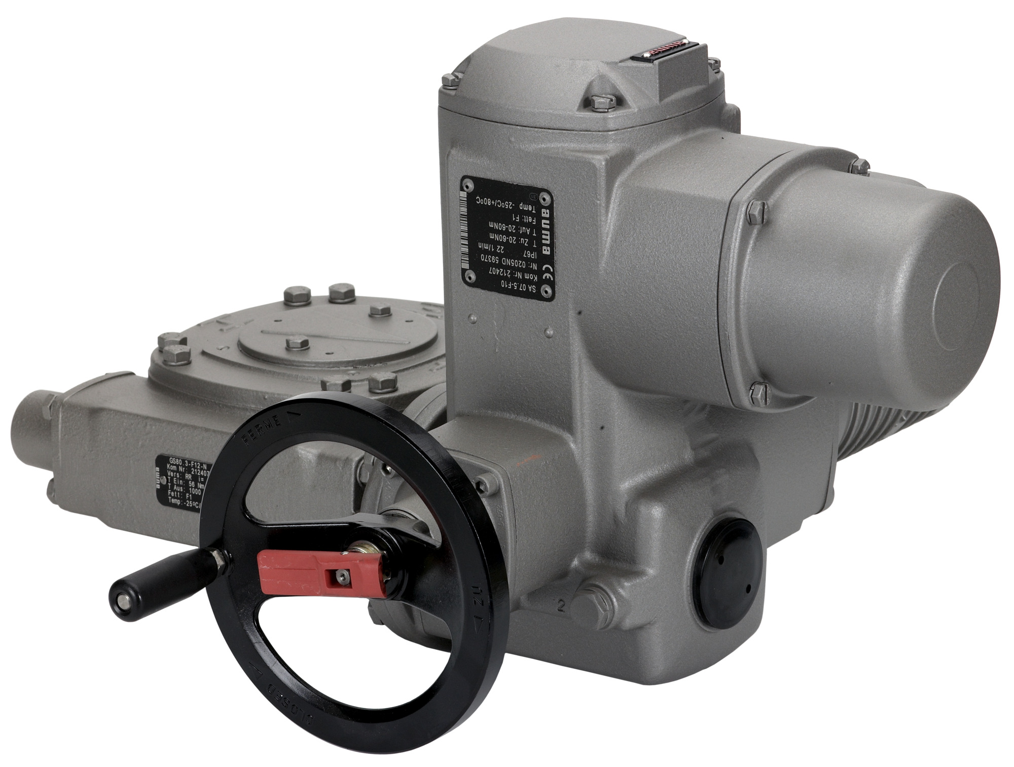 Danfoss JiP принадлежности AUMA SA10.2/GS/GZ160.3/380В/DN500-600 065N8240  - Вид №3