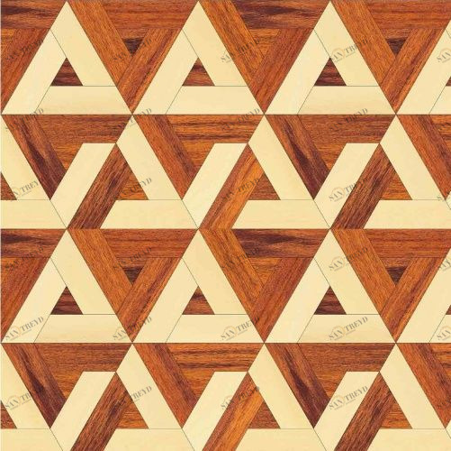 Художественный паркет Da Vinci Щитовой 26-457 Дуб (Гладкая) 500х500 мм 26010457