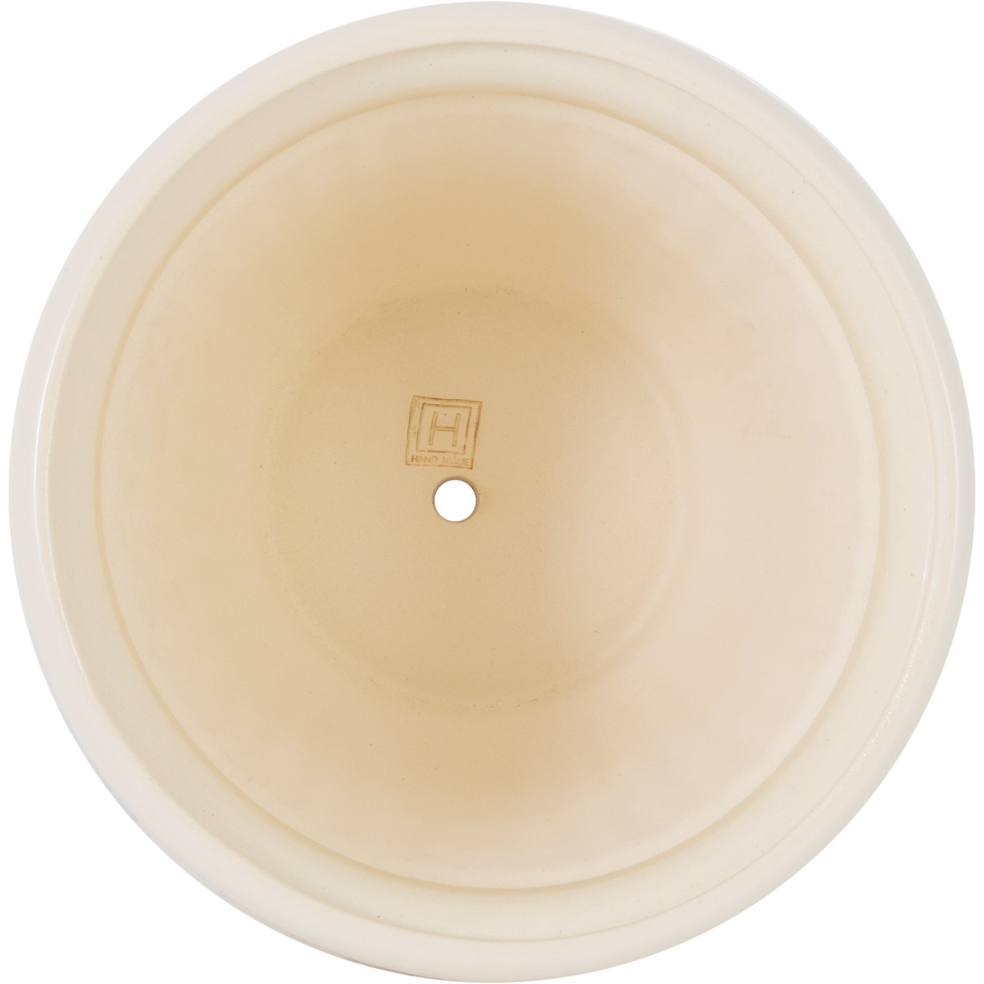 83432961 Горшок цветочный ø18.6 h16.7 см v2.5 л керамика слоновая кость Виктория Santreyd - Вид №1