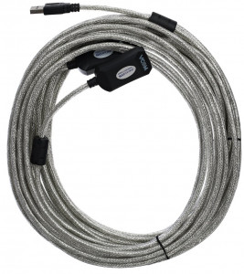 VUS7049-15M Кабель-адаптер usb2.0-repeater, удлинительный активный <am-->af> 15м <> VCOM