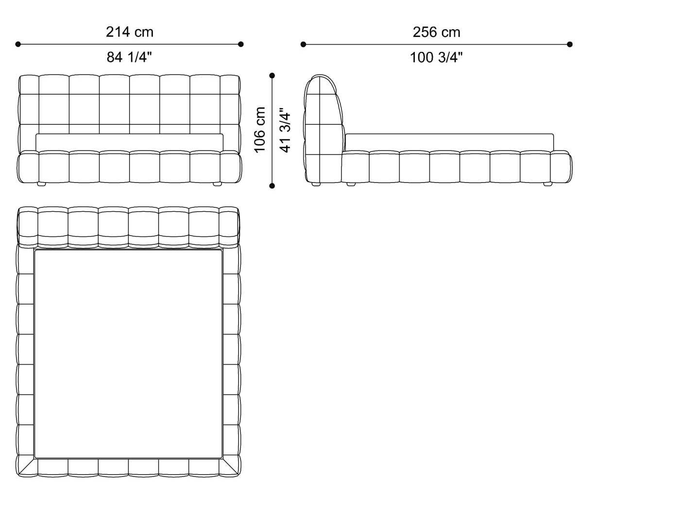 Двуспальная мягкая кровать из ткани ETRO Home Interiors Quiltana ARCH-00024177 - Вид №2