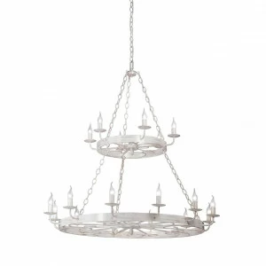 Подвесная люстра Vitaluce V1812-0/12+6 VITALUCE ДИЗАЙНЕРСКИЕ 328907 Белый