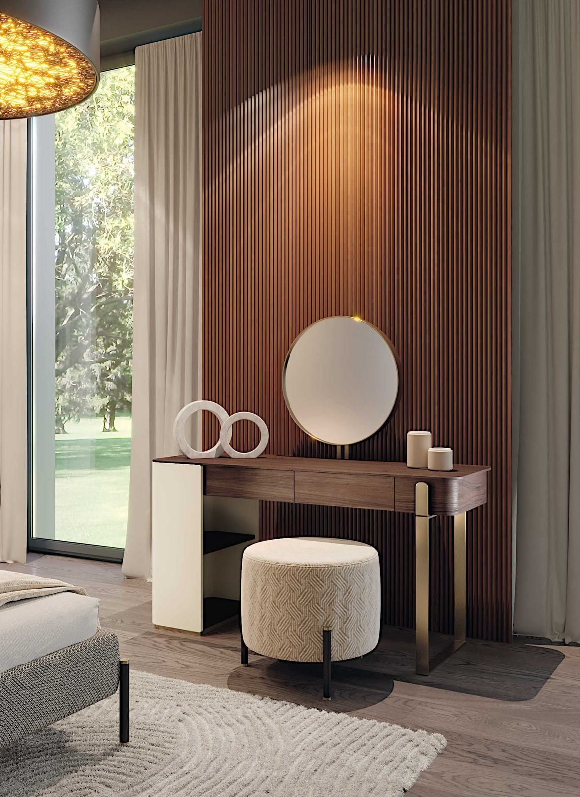 Круглый пуф из ткани Capital Collection TOULOUSE .60 ARCH-00143142 - Вид №5