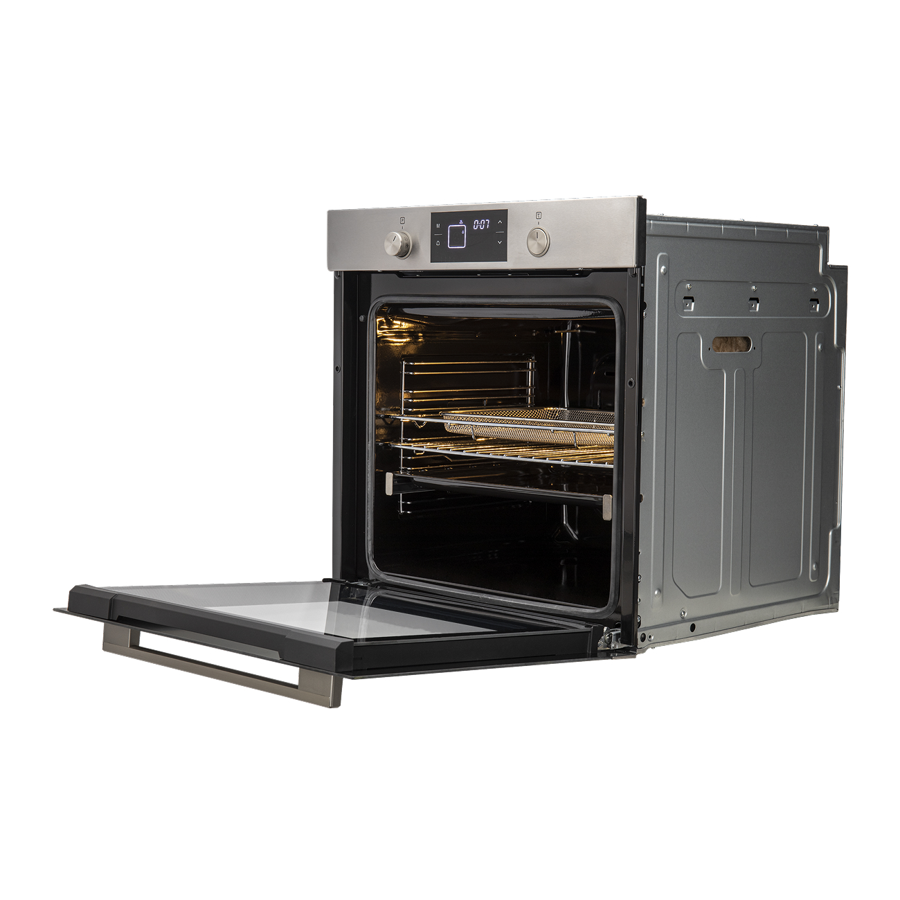 9284763 Электрический духовой шкаф Gressel RU677EM69110 серебристый STDN-0047009 - Вид №4