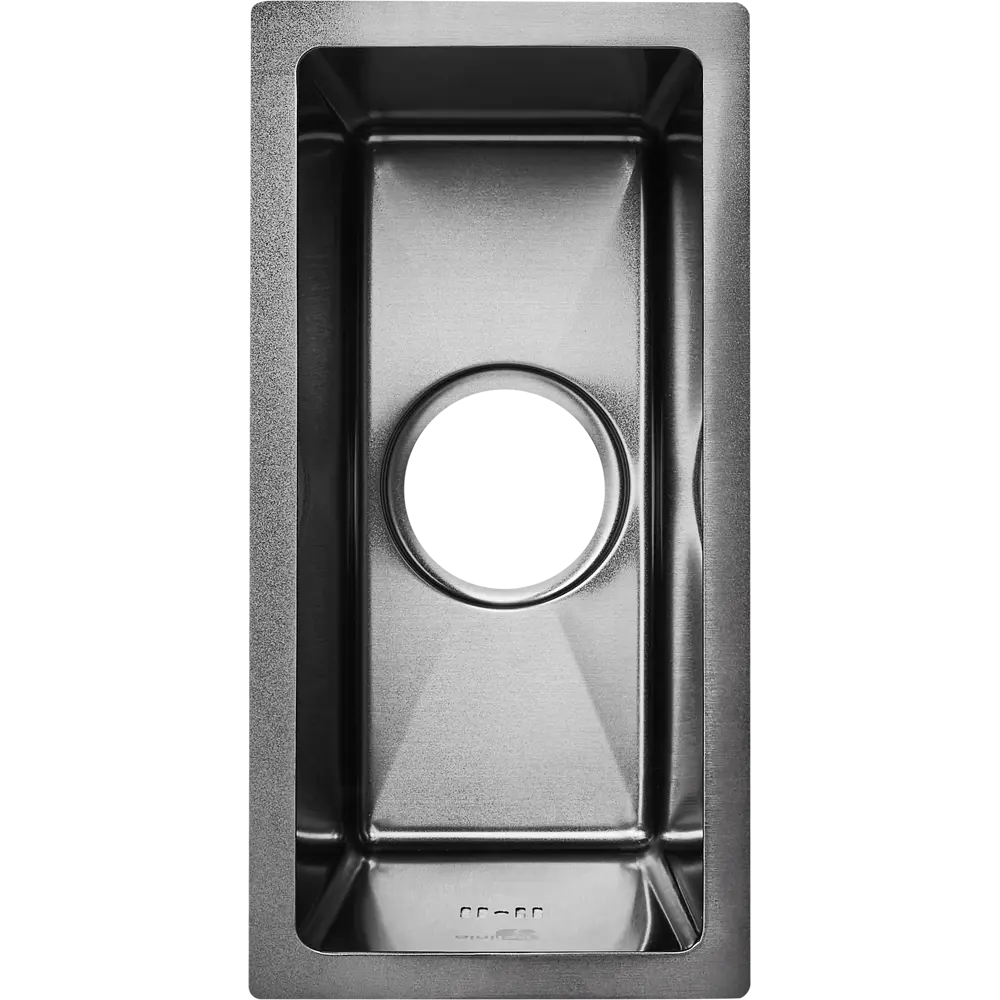 Кухонная мойка DELINIA М11B черная врезная 20×40 см 89337713 M11B STLM-1464016 - Вид №1