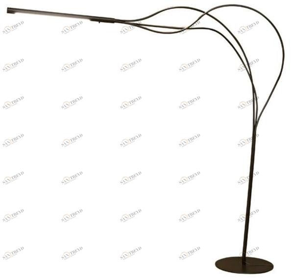 Roche Bobois Регулируемый светодиодный торшер из полированной стали sun-id-1376902