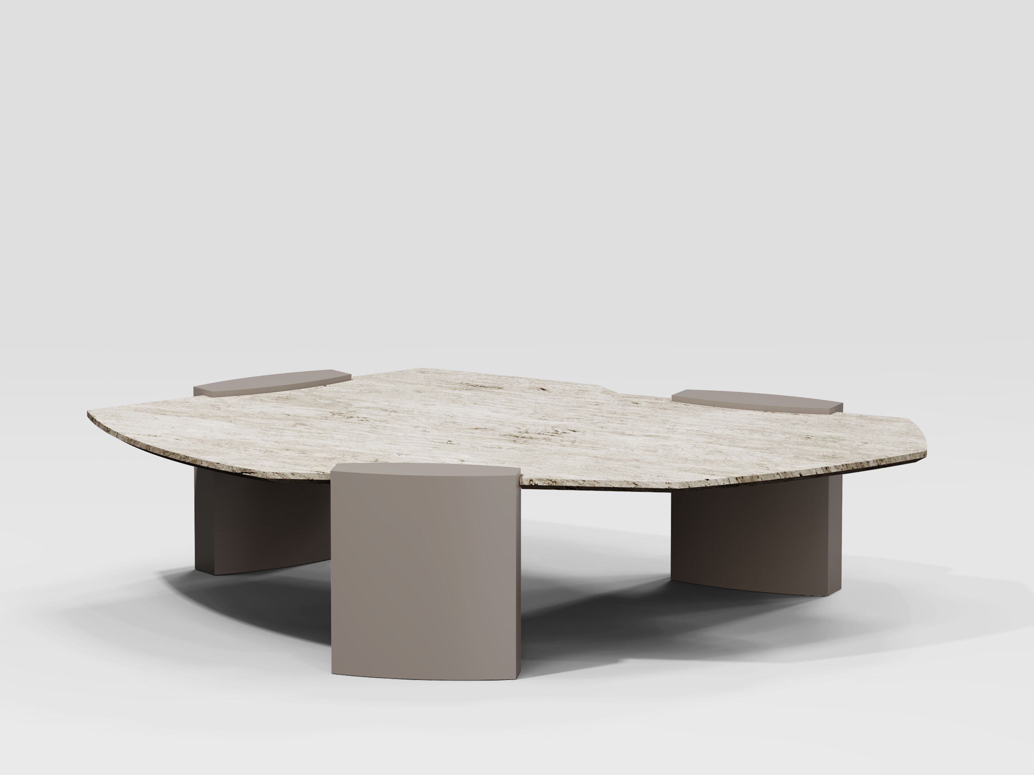 Низкий мраморный журнальный столик Secolo KORA X ARCH-00119517 - Вид №1