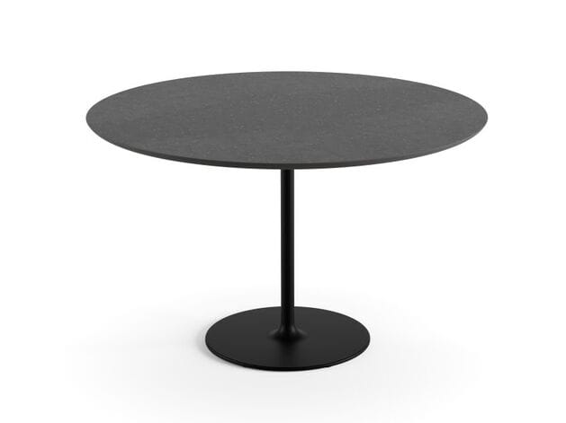 Круглый стальной стол и столешница HPL Arper Dizzie ARCH-00125587