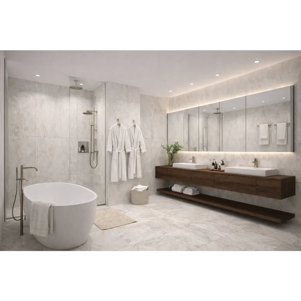Глазурованный керамогранит Abgres Sahara 60x60 см 1.44 м² матовый цвет светло-серый 89461880 STLM-2059614 Santreyd - Вид №3