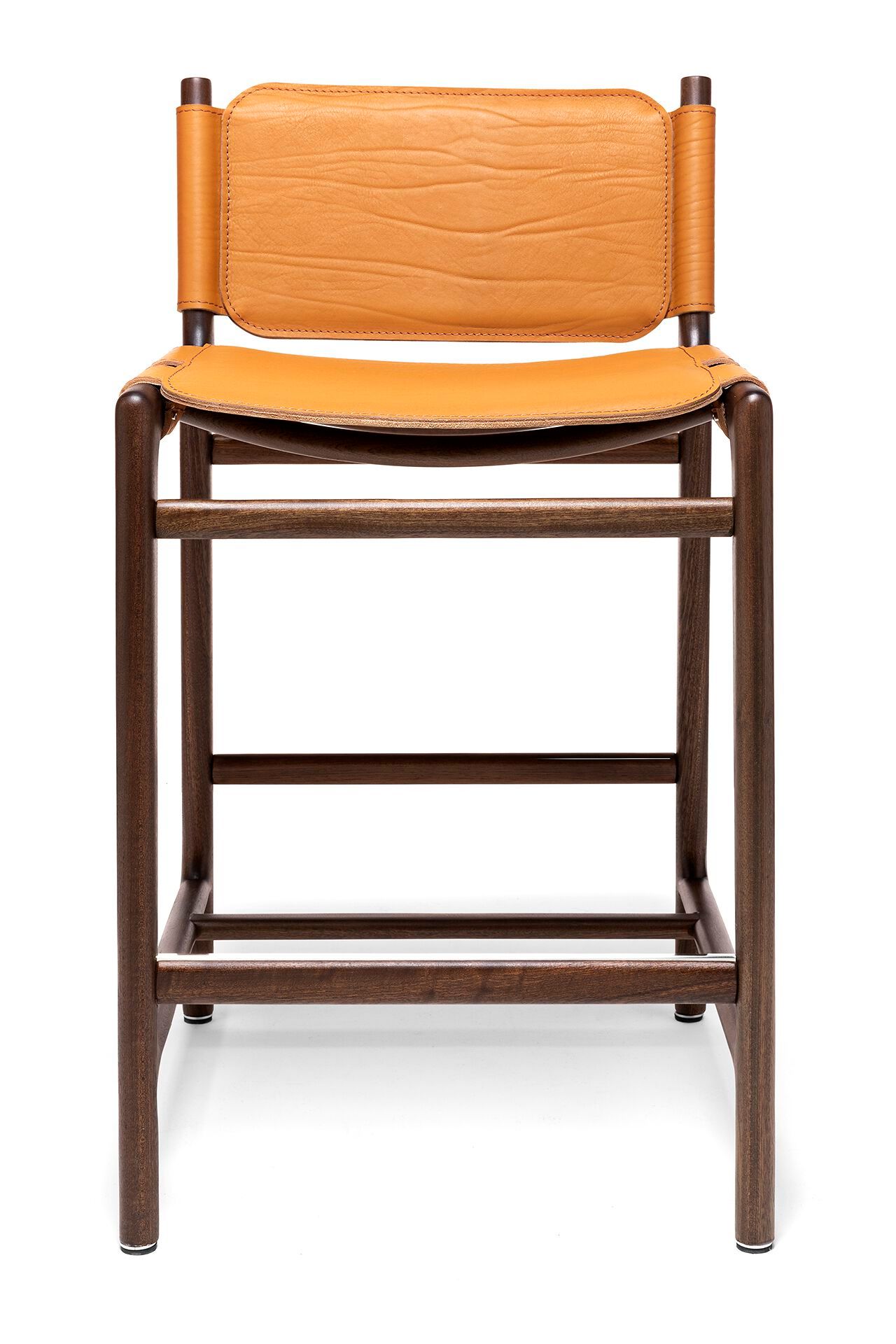 Садовый стул из красного дерева и кожи с подставкой для ног Exteta Levante ARCH-00121990 - Вид №3