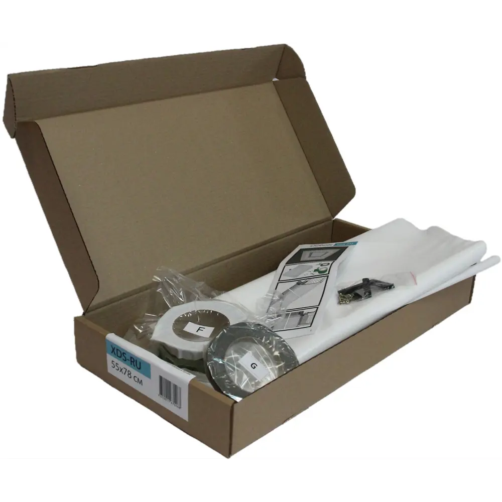 Оклад для окна пароизоляционный XDS-RU 114x140 см внутренний белый Fakro STLM-2164264 - Вид №1