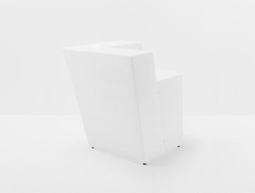 Pedrali Барная стойка из полиэтилена Oblique Obl - Вид №3